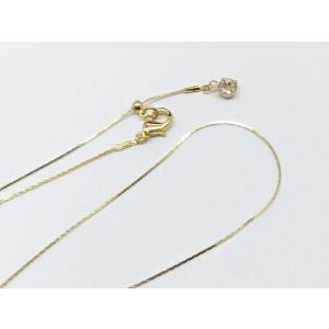 スライドアジャスター付き　スネークチェーン　ゴールド　NO.8