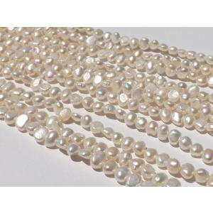 淡水パール　バロック　4~5mm　１連売り 連売り