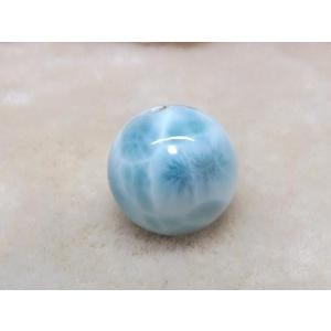 高品質天然石　ラリマー　粒売り　17mm　 1粒　　tb-0250｜lifestone