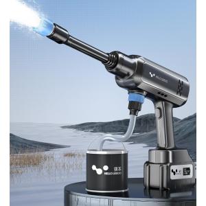 高圧洗浄機 充電式 コードレス 大容量バッテリー 静音 サイレント 高性能 パワフル お手軽 簡単 電動工具 温水可用 塩害対策 油汚れ洗浄力 ベランダ PSE認証