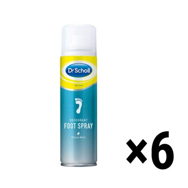 Dr.Scholl ドクターショール デオドラントフットスプレー 足用 制汗スプレー 150ml 6...
