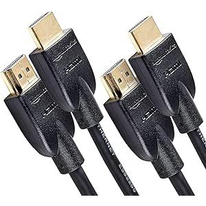 Amazonベーシックス HDMI ケーブル ハイスピード4K ARC対応 1.8m (タイプAオス...