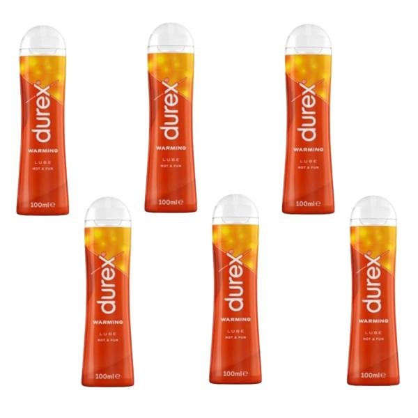 6個セット　デュレックス 潤滑ゼリー ウォーム 100ml