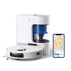 ECOVACS DEEBOT N20 PRO PLUS DKX55-12EE（ホワイト） 自動ゴミ収集機・振動モップ付属の商品画像