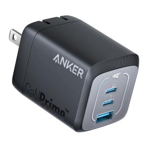 Anker Prime Wall Charger (67W, 3 ports, GaN) ブラック