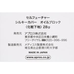 アプロス シルキーカバーオイルブロック 28gの詳細画像2