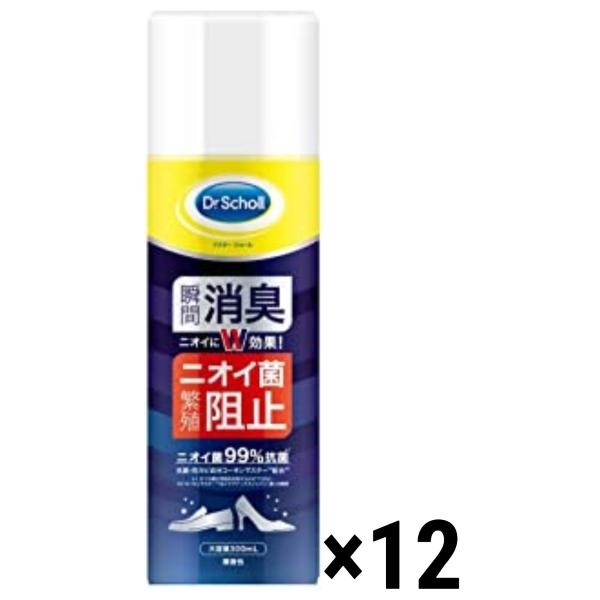 足用 消臭スプレー ドクターショール 靴用消臭・抗菌スプレー 大型サイズ　12個セット 1ケース