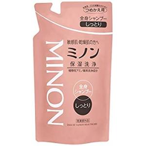 MINON ミノン 全身シャンプー しっとりタイプ 詰替用 380mL