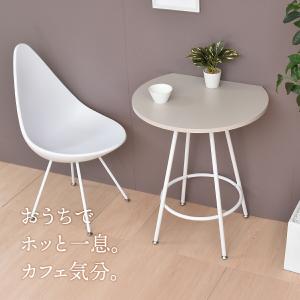 半円テーブル おしゃれ 60cm かわいい 壁...の詳細画像1