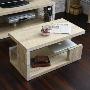 テーブル ローテーブル おしゃれ センターテーブル 木製 北欧 シンプル モダン 棚付き コーヒーテーブル 白 ホワイト 新生活