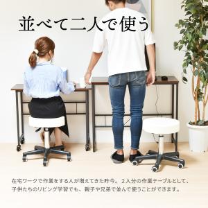 デスク L字デスク 移動 キャスター付き デス...の詳細画像4