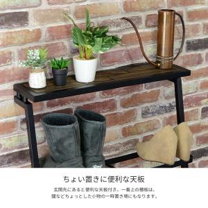 シューズラック 3段 おしゃれ 立て掛け スリ...の詳細画像3