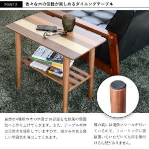 サイドテーブル 北欧 おしゃれ 収納 ベッドサ...の詳細画像3
