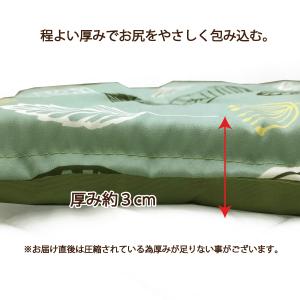 クッション シートクッション ひも付き ズレに...の詳細画像3