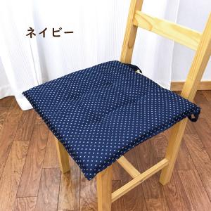 クッション シートクッション 紐付き ダイニン...の詳細画像4