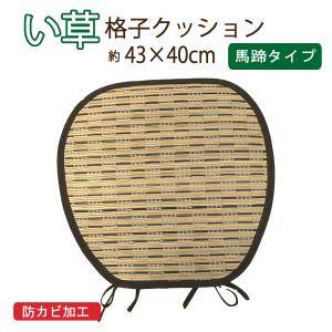 い草 座布団 クッション 馬蹄型 43×40cm...の商品画像
