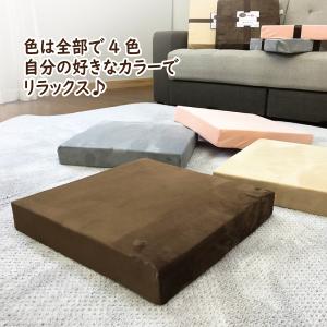 極厚クッション 座布団 厚め 低反発 ウレタン...の詳細画像2