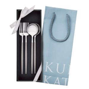 Cutipol（クチポール） 正規品 カトラリー ゴア デザート 4本 ギフト