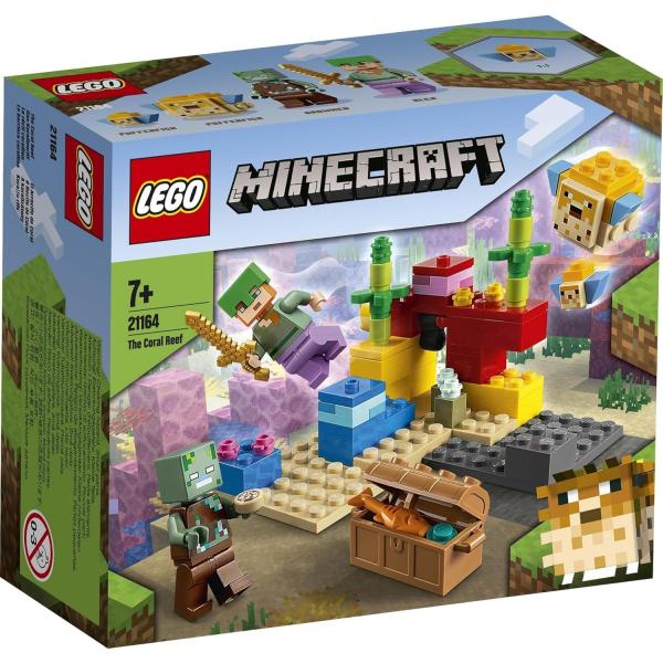 レゴ LEGO レゴブロック マイクラ マインクラフト サンゴ礁 レゴブロック 21164 アウトレ...