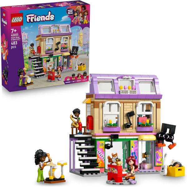 レゴ LEGO レゴブロック フレンズ ミュージックショップ エルサ D おへや 42653