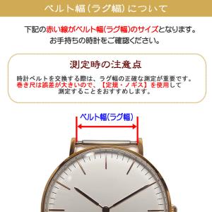 腕時計ベルト Dバックル 本革 牛革 ワニ皮型...の詳細画像5