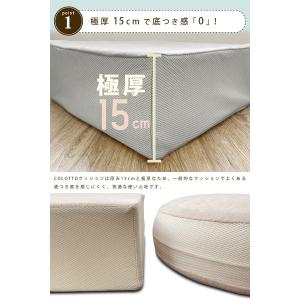 クッション おしゃれ 座布団 座椅子 フロアク...の詳細画像5