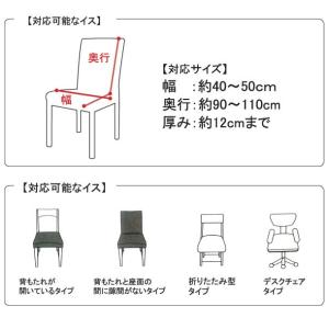 ポイント利用 椅子カバー イスカバー 背もたれ...の詳細画像1