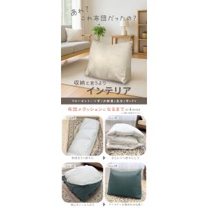 布団収納袋 クッションになる 大きめ 特大 立...の詳細画像5