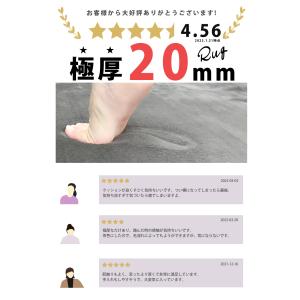 ラグ マット 厚手 3畳 カーペット 190×...の詳細画像1