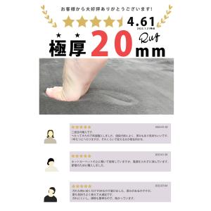 ラグ マット 厚手 2畳 北欧 カーペット 1...の詳細画像1