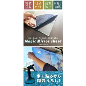 マジックミラー フィルム 90×200cm 2...の詳細画像3
