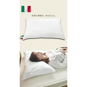 枕 大判 大型 肩こり 首こり イタリア 製 ...の詳細画像1