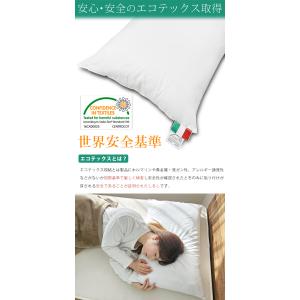 枕 大判 大型 肩こり 首こり イタリア 製 ...の詳細画像5