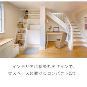 スツール 収納 背もたれ付き 椅子 座れる収納...の詳細画像3