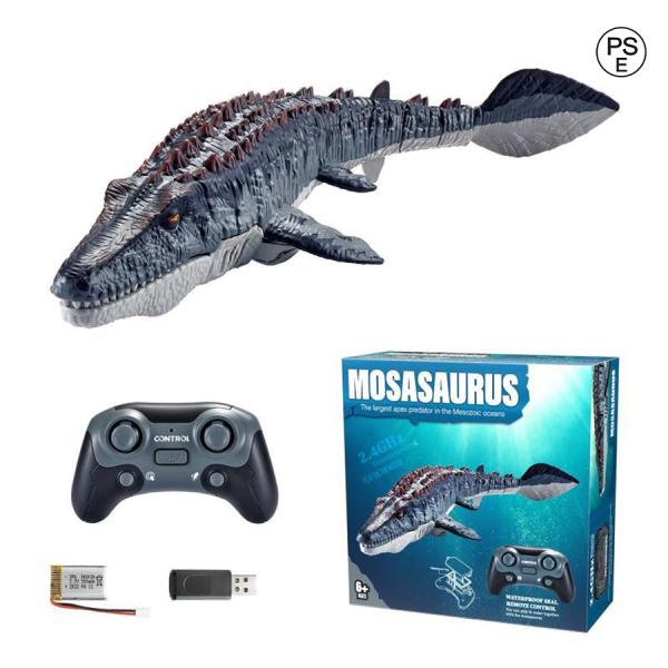 おもちゃ 知育玩具 最新型 恐竜 海洋動物 USB充電  バッテリ2つ RCリモートコントロールロボ...