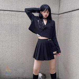 ダンス衣装 スーツ 暗い テーラード 無地 ジ...の詳細画像2
