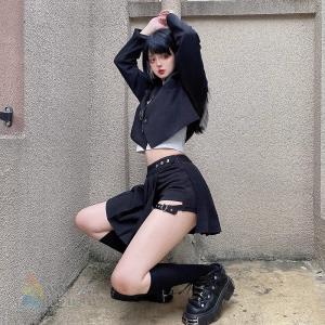 ダンス衣装 スーツ 暗い テーラード 無地 ジ...の詳細画像4