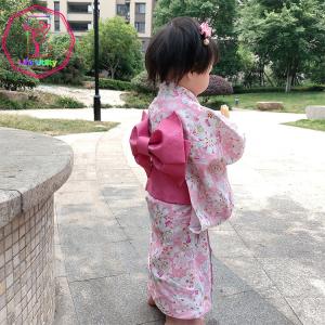 100%綿 七五三 浴衣 子供 女の子 90 ...の詳細画像2