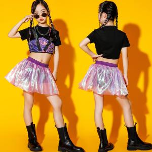 スパンコール 衣装 子供服 女の子 セット ス...の詳細画像1