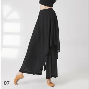 シフォン ガウチョパンツ 古典舞踊 ダンス パ...の詳細画像2