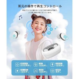 ワイヤレスイヤホン bluetooth5.3 ...の詳細画像3