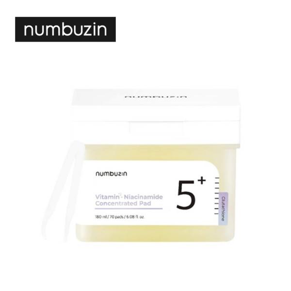 ナンバーズイン numbuzin 5番 白玉グルタチオンＣフィルムパッド 180ml 70枚 シート...