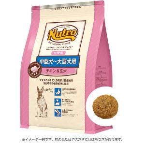 ニュートロ　ナチュラルチョイス　中型犬〜大型犬用　成犬用　チキン&amp;玄米　3kg　／　ND328