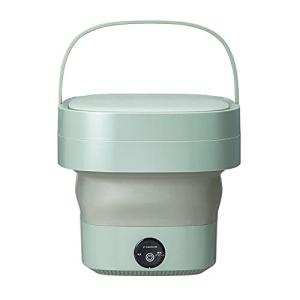 折りたためる洗濯機 グリーン 小型 ドウシシャ ミニ