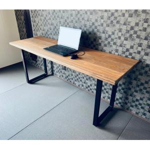 デスク パソコンデスク ゲーミングデスク 天然木 無垢 ワークデスク