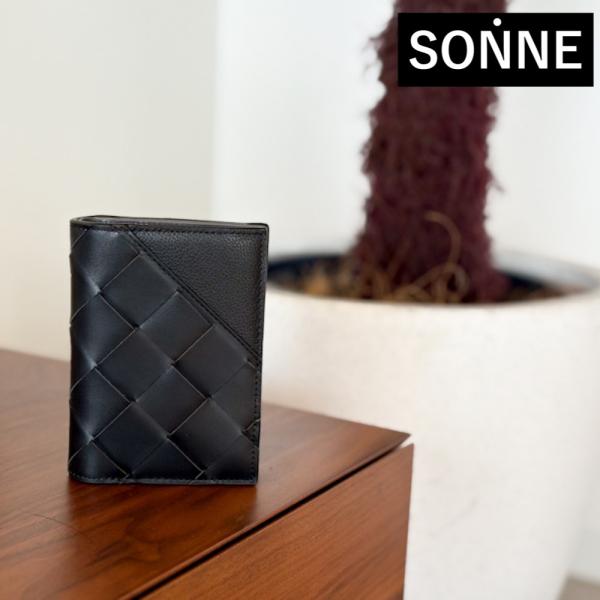 財布 メンズ レディース SONNE 財布 エンリッチ レザー二つ折り財布 soer002