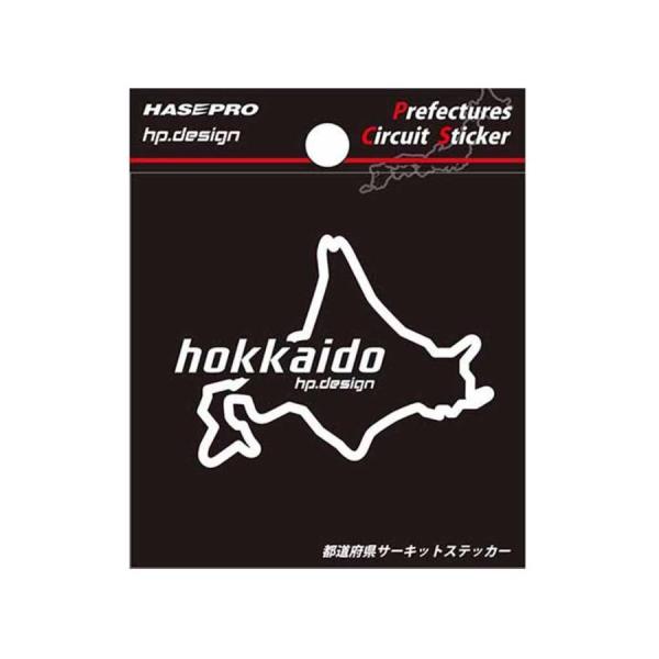 ハセプロ 都道府県サーキットステッカー　北海道／Sサイズ（TDFK-1）