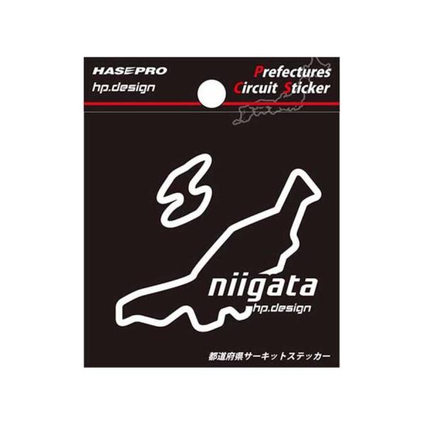 ハセプロ 都道府県サーキットステッカー　新潟県／Sサイズ（TDFK-8）