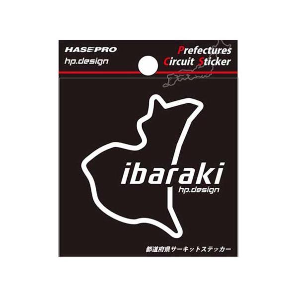 ハセプロ 都道府県サーキットステッカー　茨城県／Sサイズ（TDFK-12）