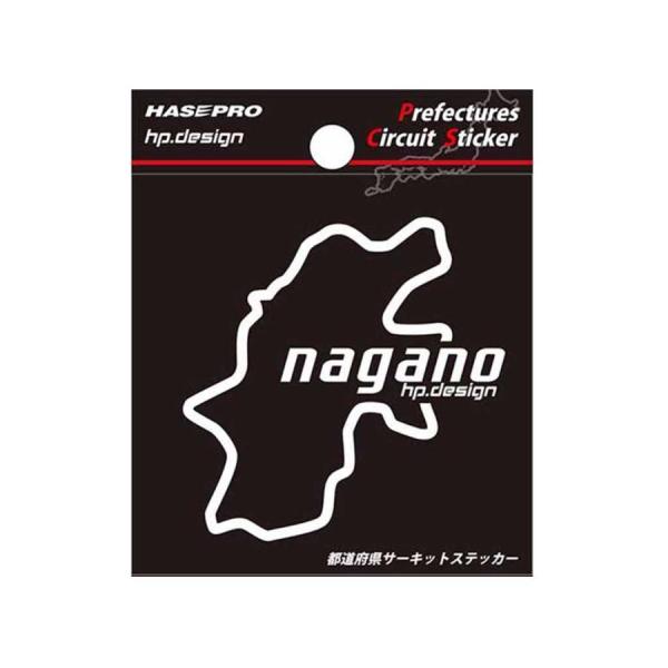 ハセプロ 都道府県サーキットステッカー　長野県／Sサイズ（TDFK-20）